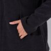 Ζακέτα fleece με όρθιο γιακά και μακριά μανίκια