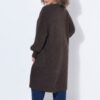 Ζακέτα μακριά oversized με τσέπες