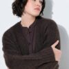 Ζακέτα μακριά oversized με τσέπες