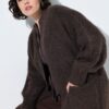 Ζακέτα μακριά oversized με τσέπες