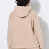 Μπλούζα φούτερ fleece με κουκούλα και τσέπη