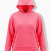 Μπλούζα φούτερ fleece με κουκούλα και τσέπη