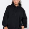 Μπλούζα φούτερ με κουκούλα, extra oversized