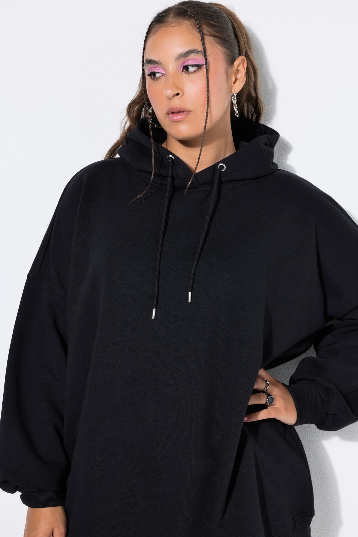 Μπλούζα φούτερ με κουκούλα, extra oversized