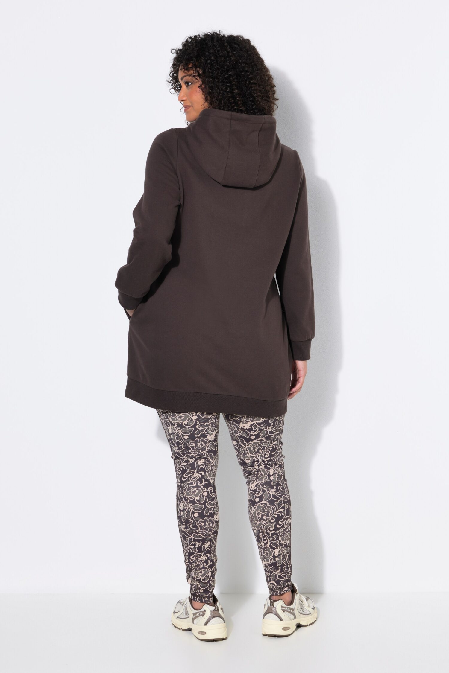 Μπλούζα φούτερ oversized με και κουκούλα
