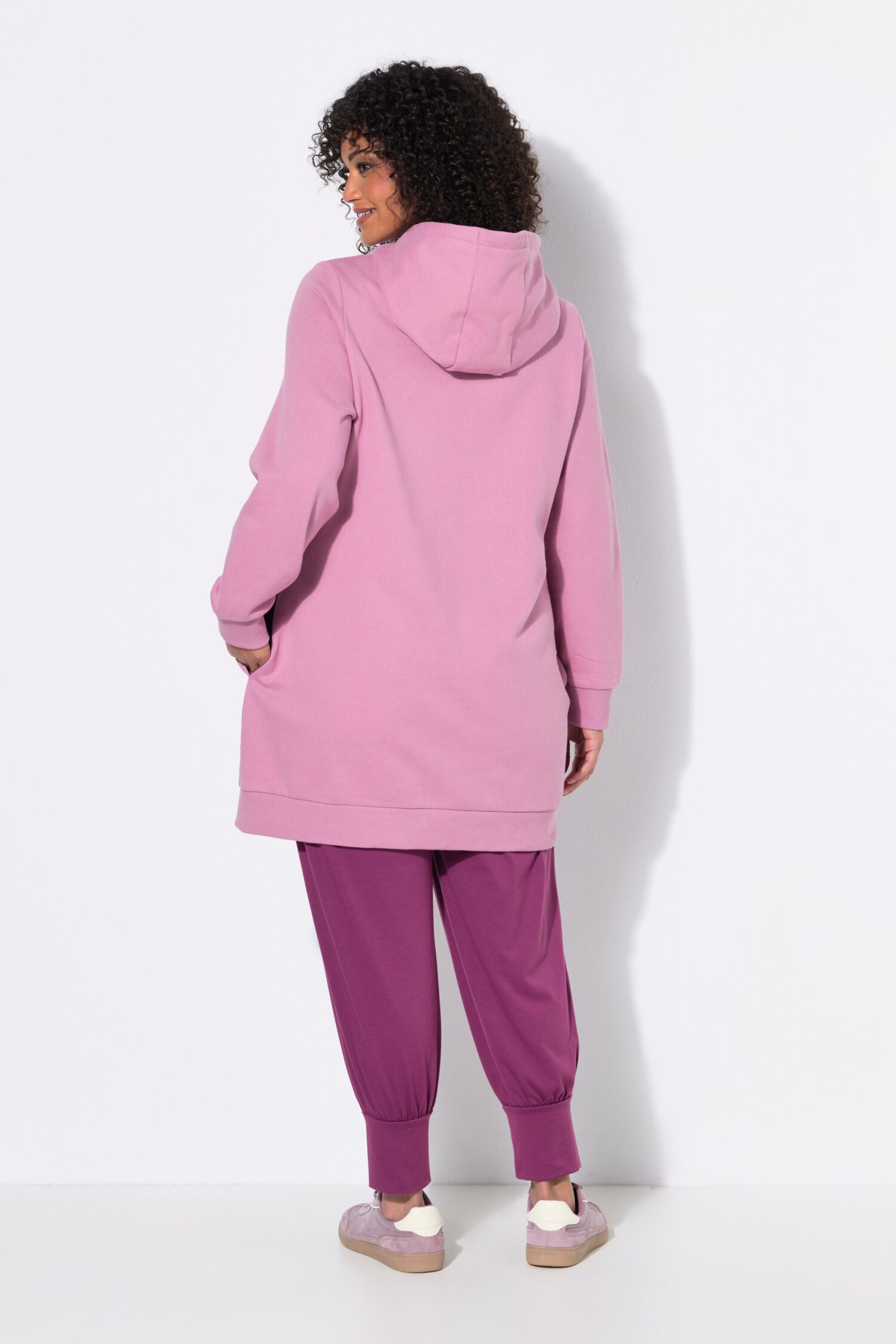 Μπλούζα φούτερ oversized με και κουκούλα