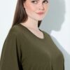 Μπλούζα μακρυμάνικη με χαλαρή εφαρμογή
