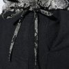 Μπλούζα oversized με snake print και κορδόνι στο τελείωμα