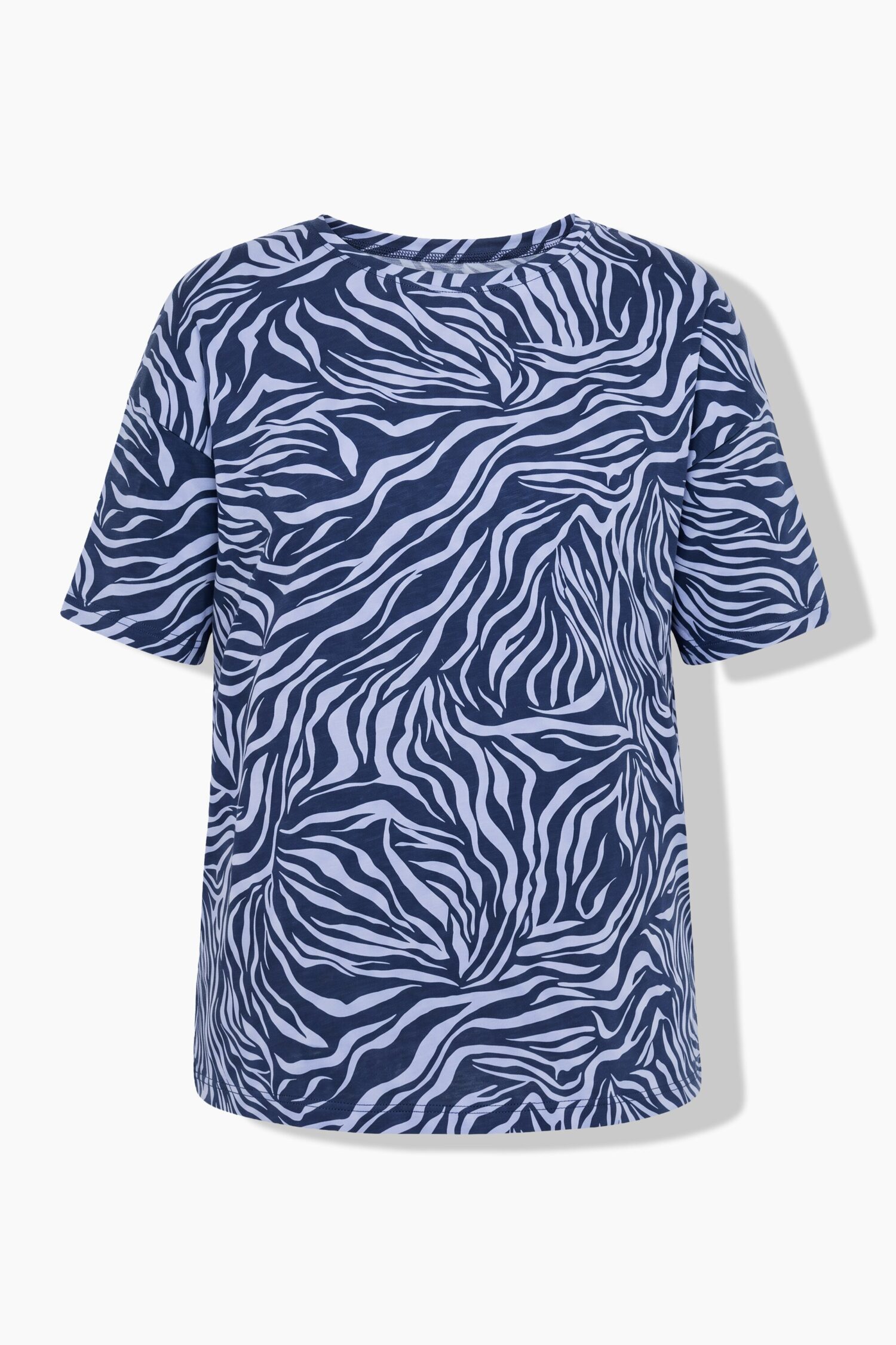 Μπλούζα oversized με zebra print