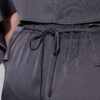 Μπλούζα σατέν με ενσωματωμένη κάπα κι όρθιο γιακά
