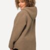 Μπουφάν, από μαλακό teddy fleece με κουκούλα