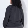 Μπουφάν ελαφρύ oversized με φερμουάρ