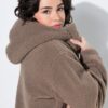 Μπουφάν fleece σε γραμμή Α με κουκούλα