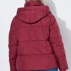 Μπουφάν HYPRAR oversized, καπιτονέ με κουκούλα