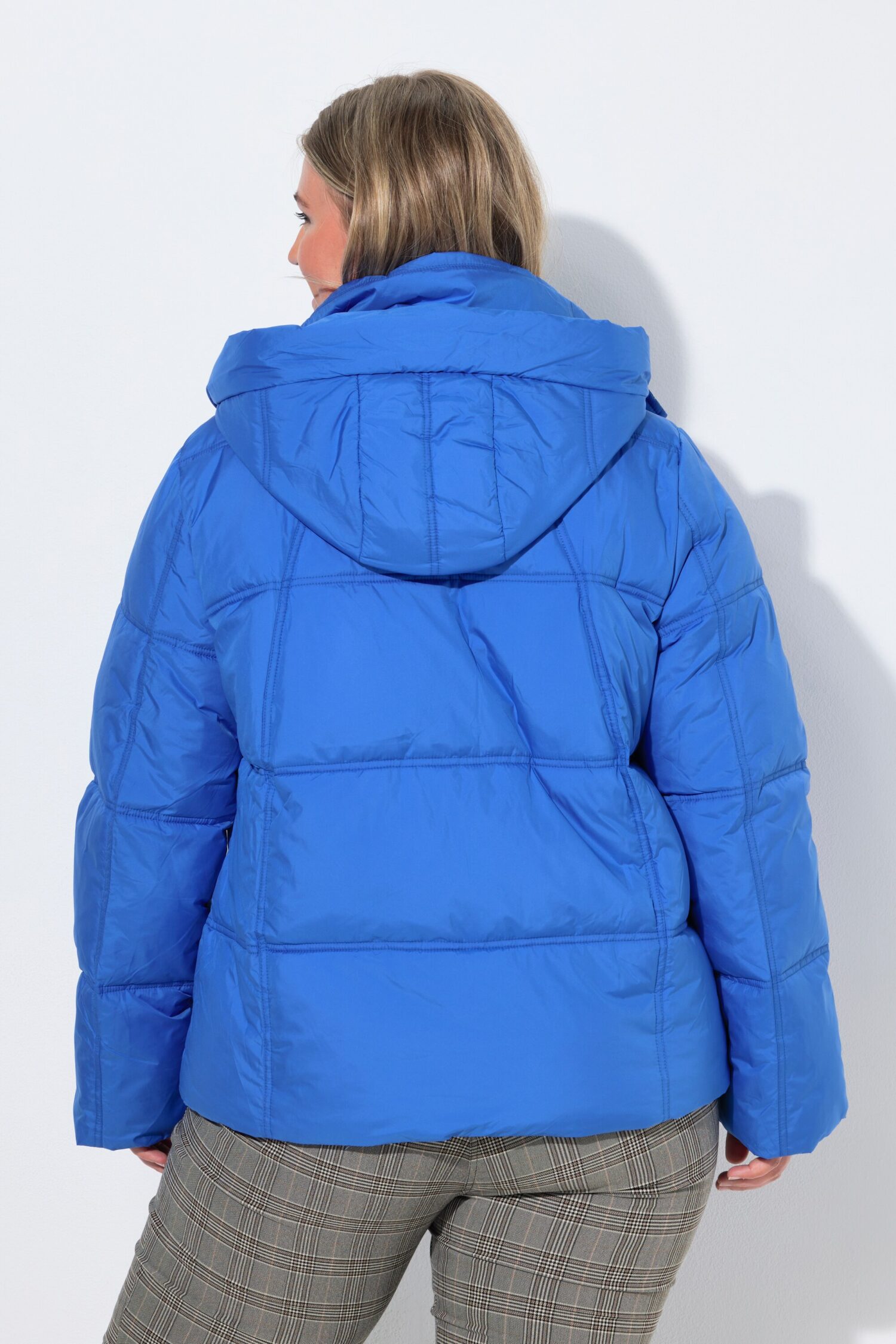 Μπουφάν HYPRAR oversized, καπιτονέ με κουκούλα