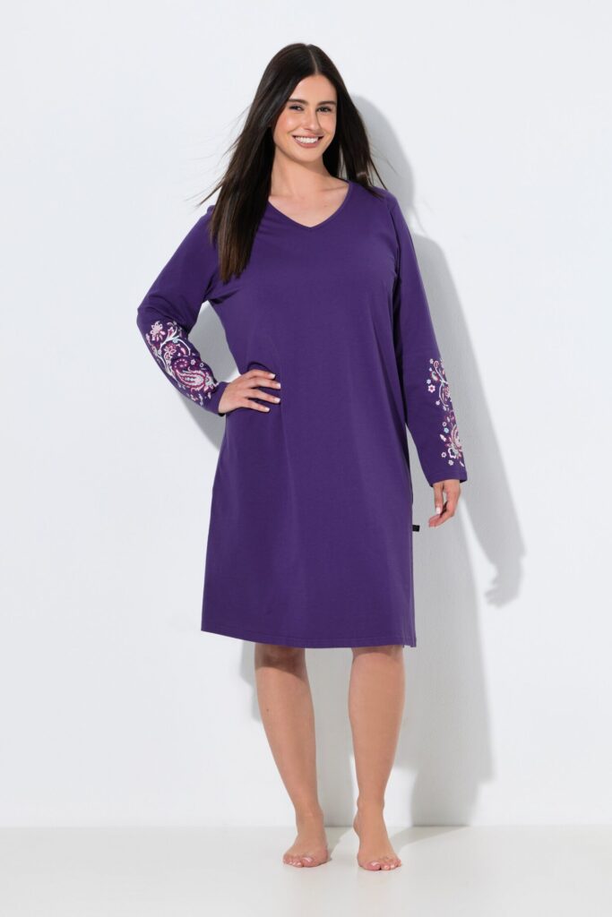 Νυχτικά σε συσκευασία 2 τεμαχίων, oversized με paisley print
