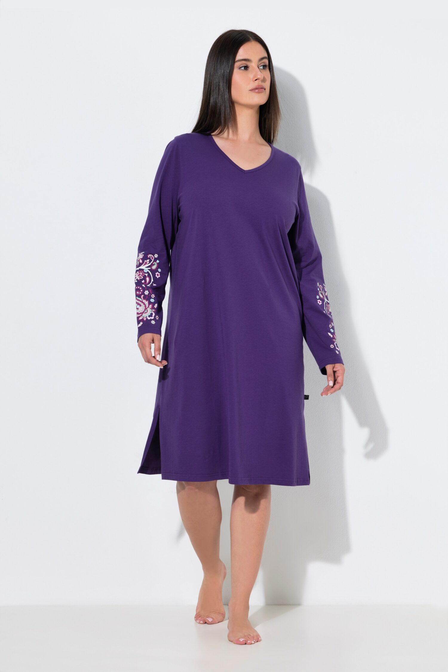 Νυχτικά σε συσκευασία 2 τεμαχίων, oversized με paisley print