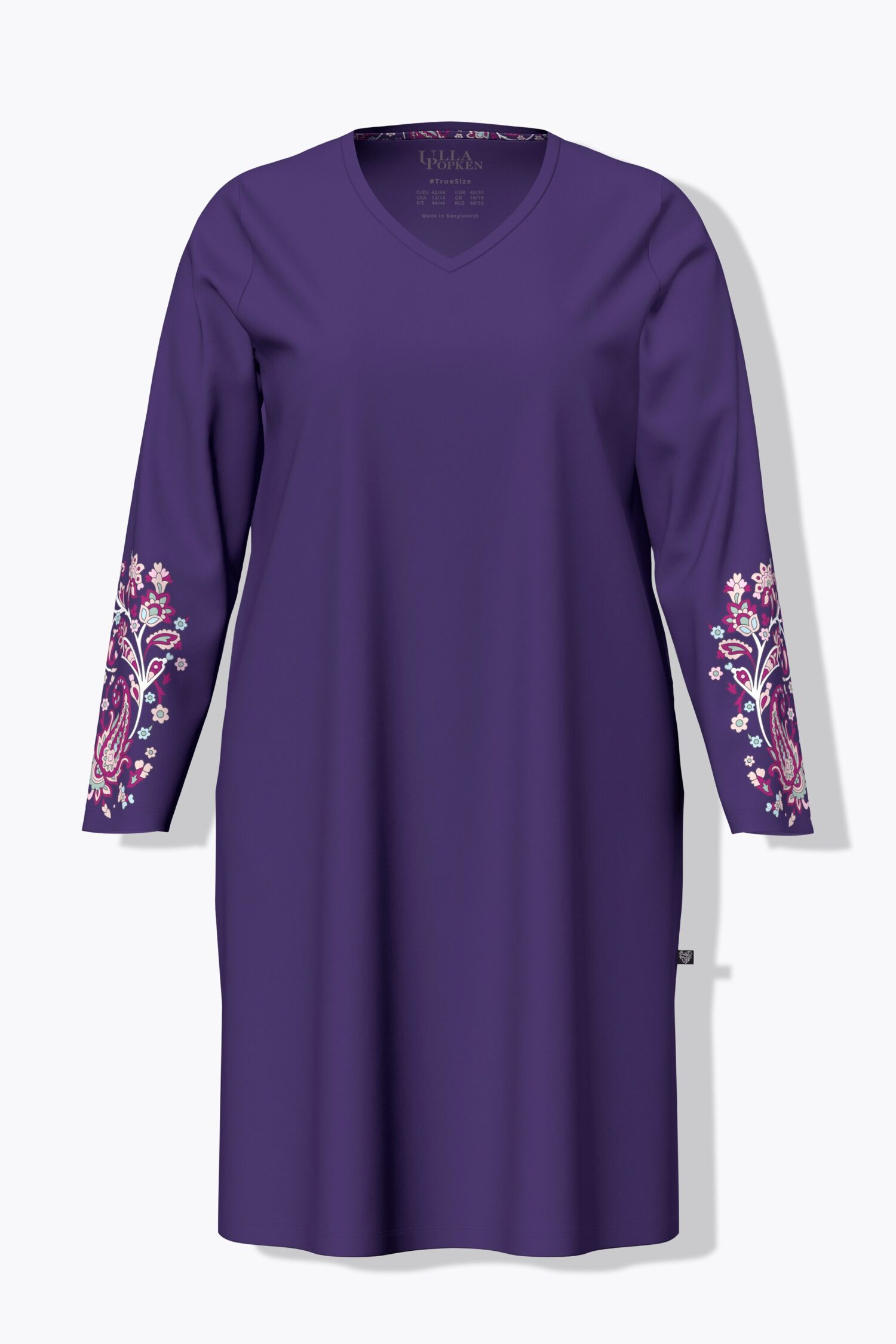 Νυχτικά σε συσκευασία 2 τεμαχίων, oversized με paisley print