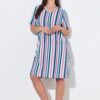 Νυχτικά σε συσκευασία 2 τεμαχίων, oversized, ριγέ/σχέδιο