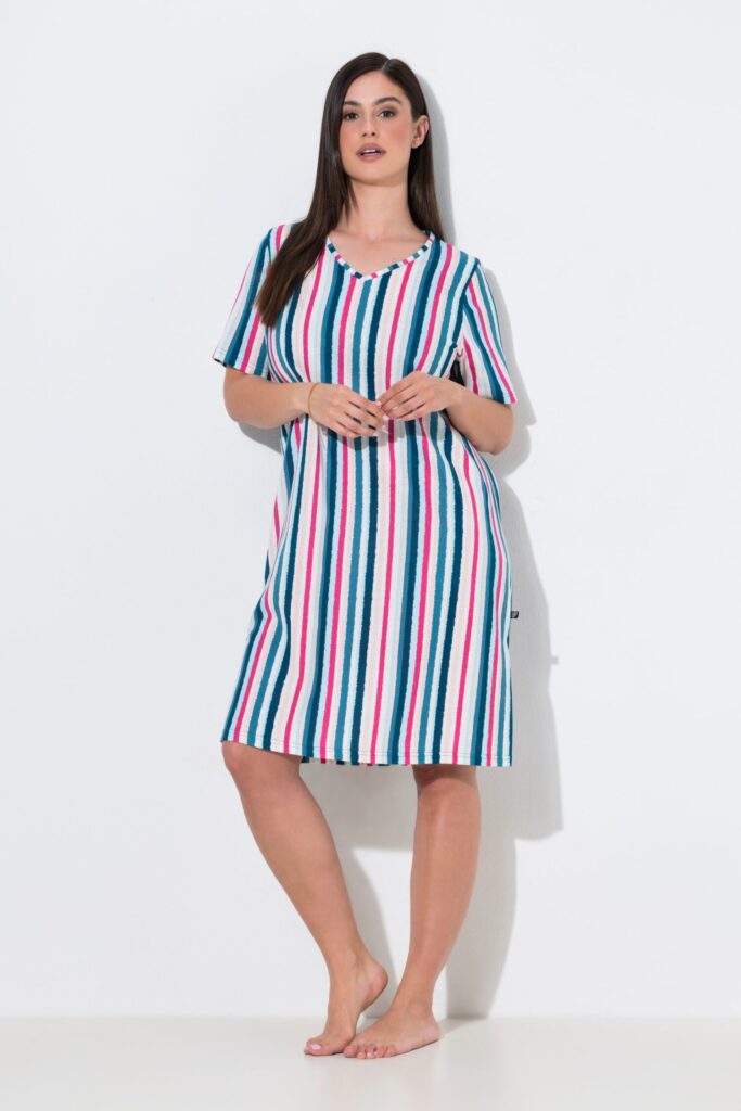 Νυχτικά σε συσκευασία 2 τεμαχίων, oversized, ριγέ/σχέδιο