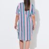 Νυχτικά σε συσκευασία 2 τεμαχίων, oversized, ριγέ/σχέδιο
