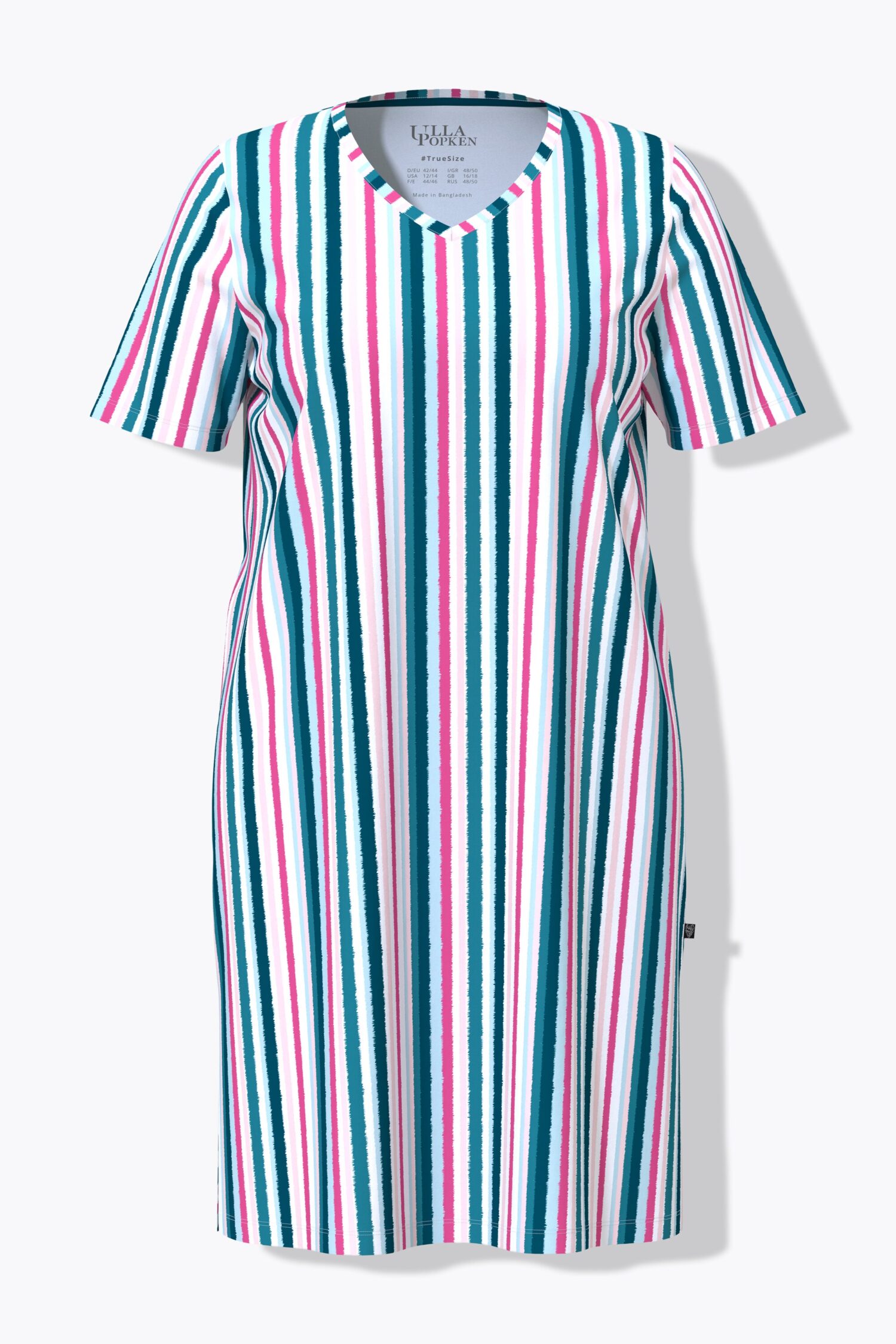 Νυχτικά σε συσκευασία 2 τεμαχίων, oversized, ριγέ/σχέδιο