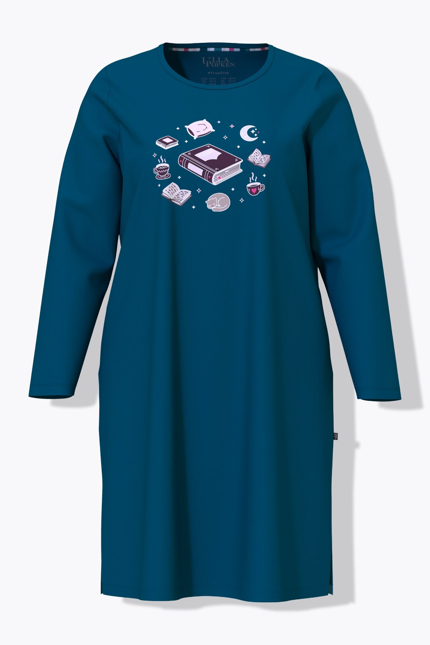 Νυχτικά σε συσκευασία 2 τεμαχίων, oversized, ριγέ/σχέδιο