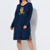 Νυχτικό oversized με τύπωμα
