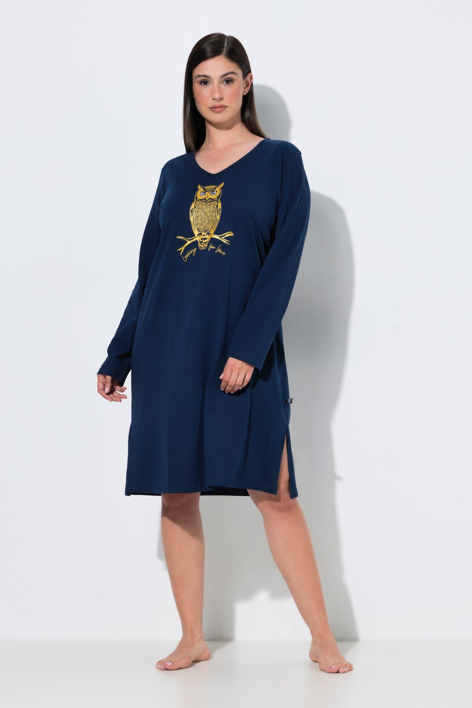 Νυχτικό oversized με τύπωμα