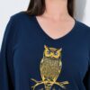 Νυχτικό oversized με τύπωμα