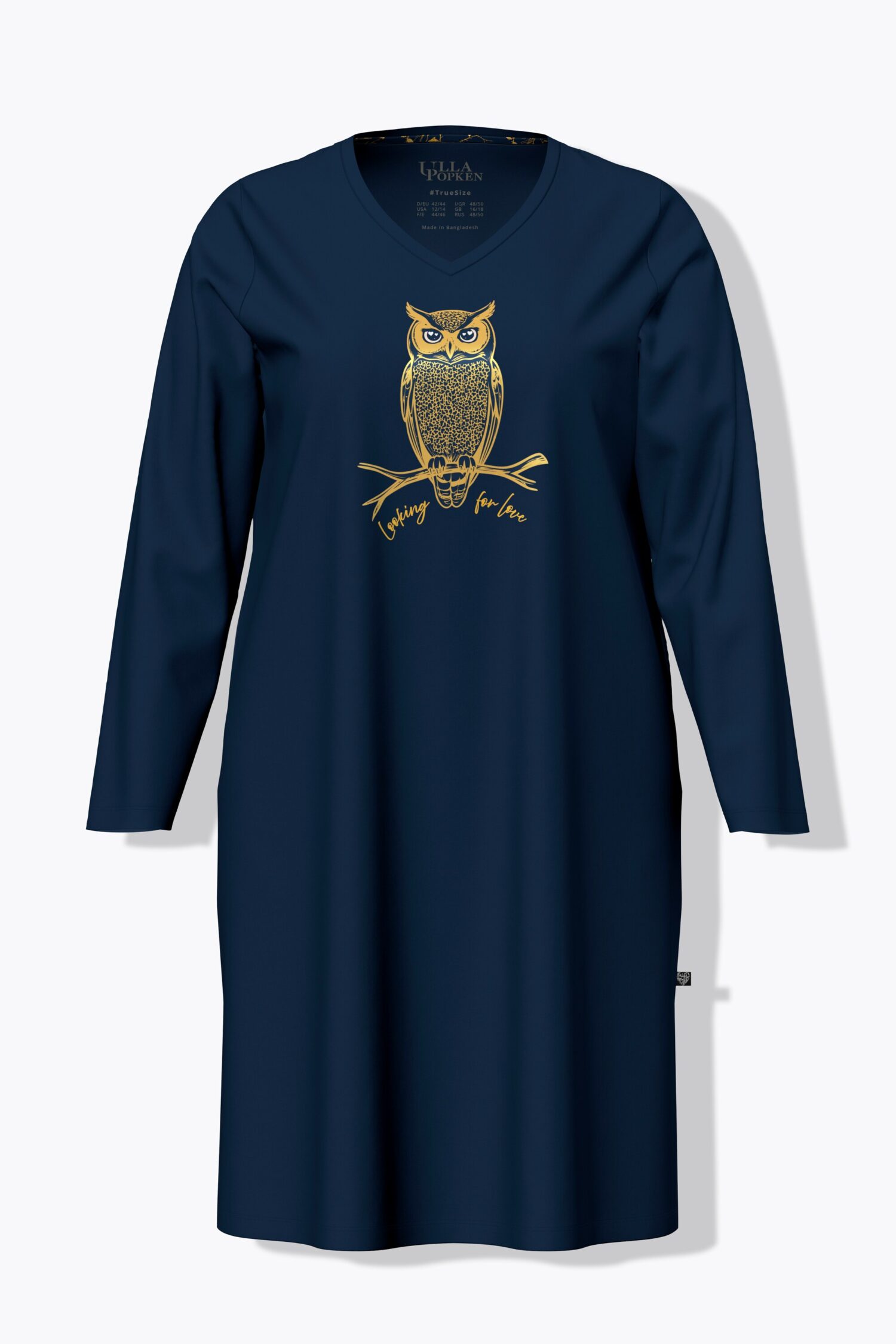 Νυχτικό oversized με τύπωμα