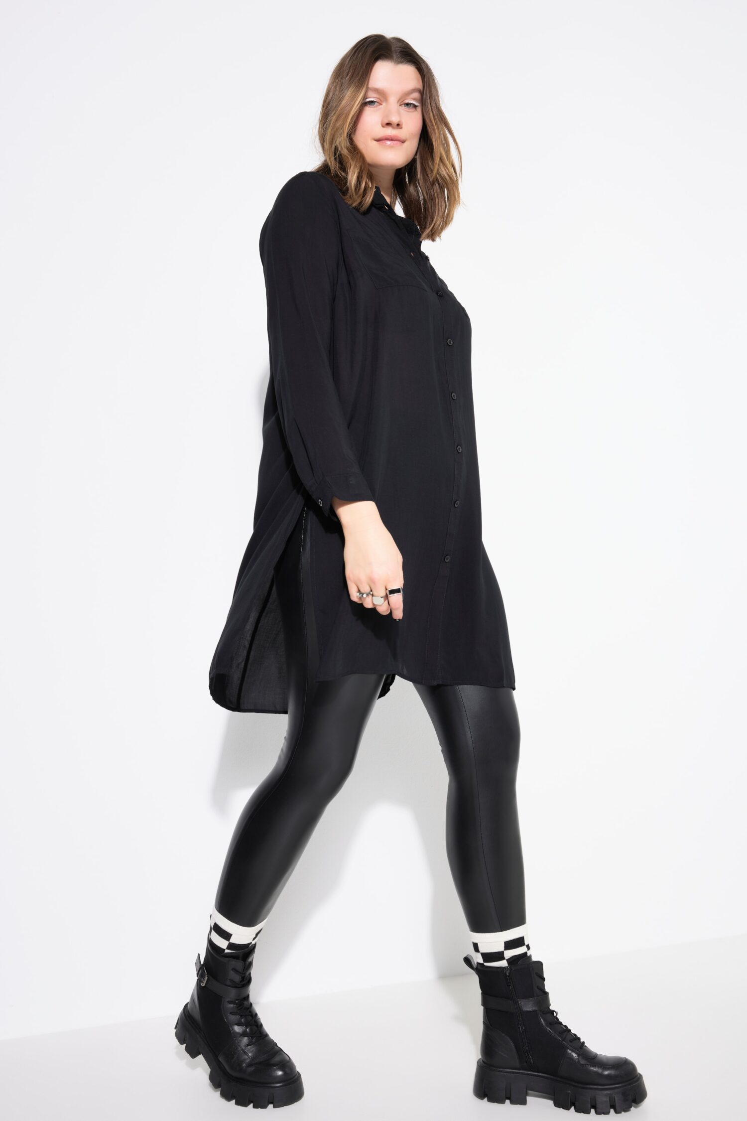 Πουκάμισο μακρύ υψηλής ποιότητας σε ίσια γραμμή