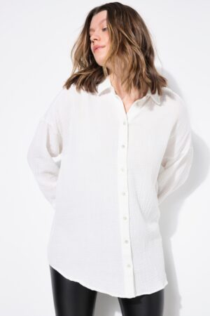 Σακάκι oversized με κουμπιά