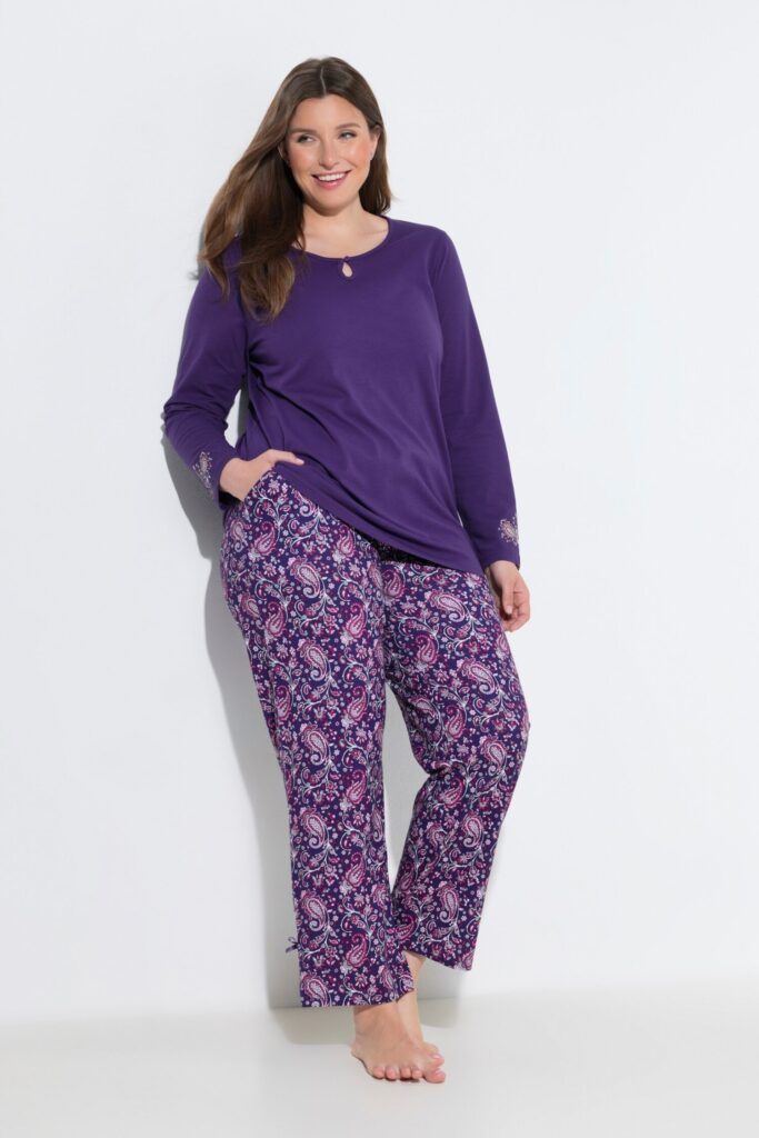 Πυτζάμες σετ 2 τεμαχίων με paisley print