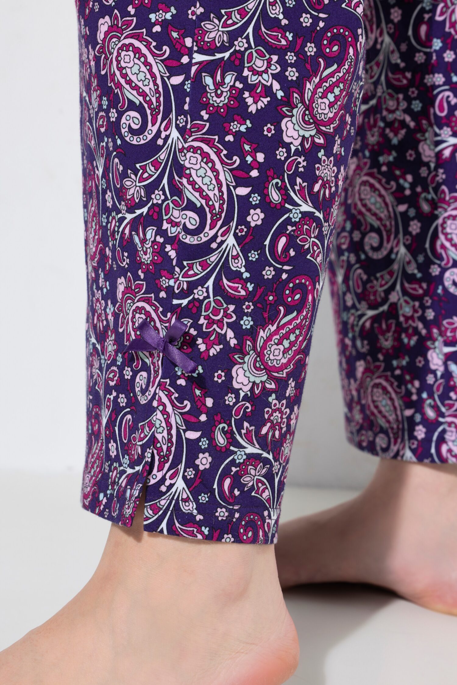 Πυτζάμες σετ 2 τεμαχίων με paisley print