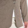 Σακάκι ελαφρώς oversized με σχέδιο και πλήρη επένδυση