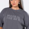 T-shirt oversized με σχέδιο "Made in the 80s"