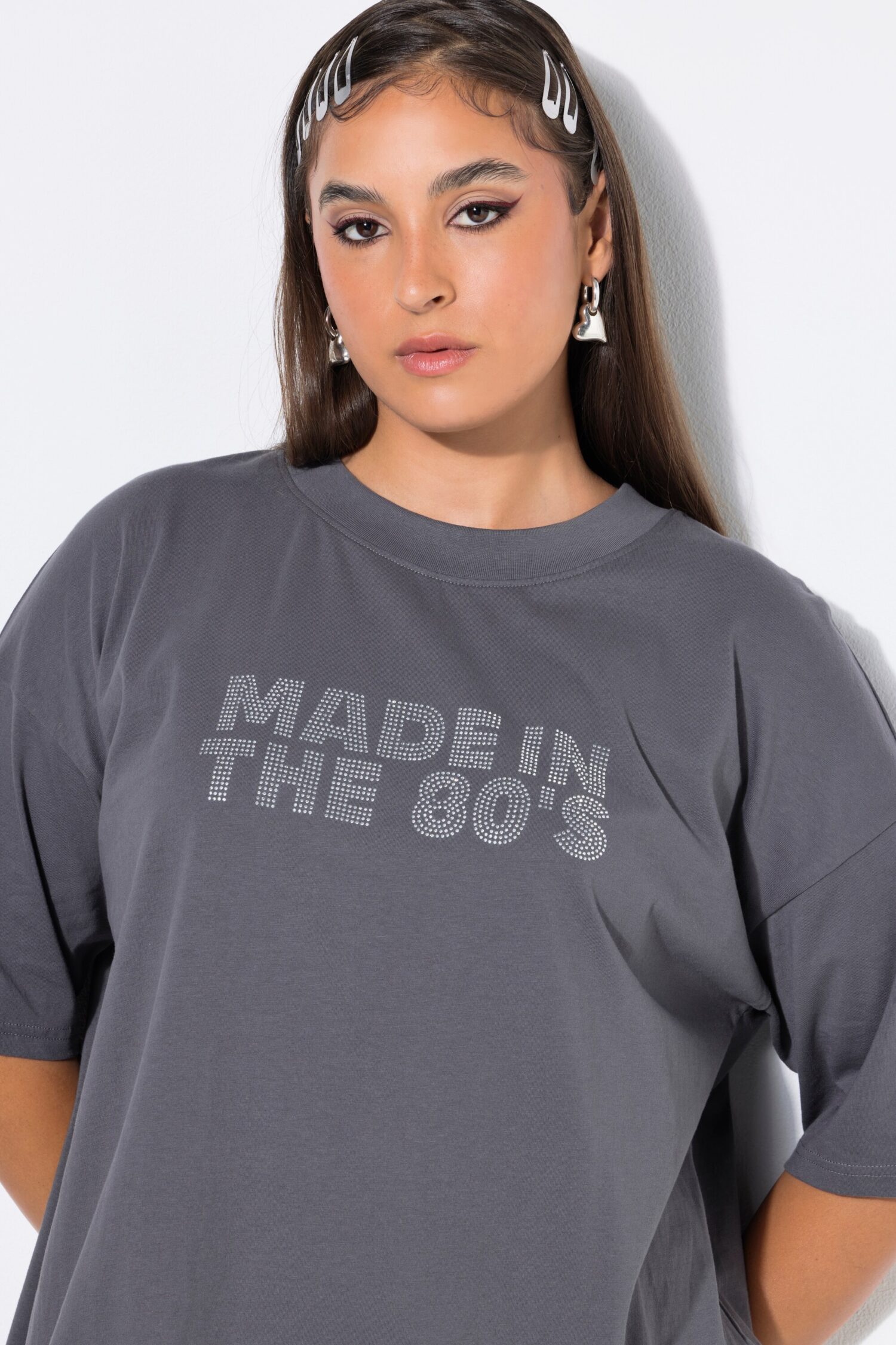 T-shirt oversized με σχέδιο "Made in the 80s"