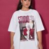 T-shirt oversized με τύπωμα "STUDIO"