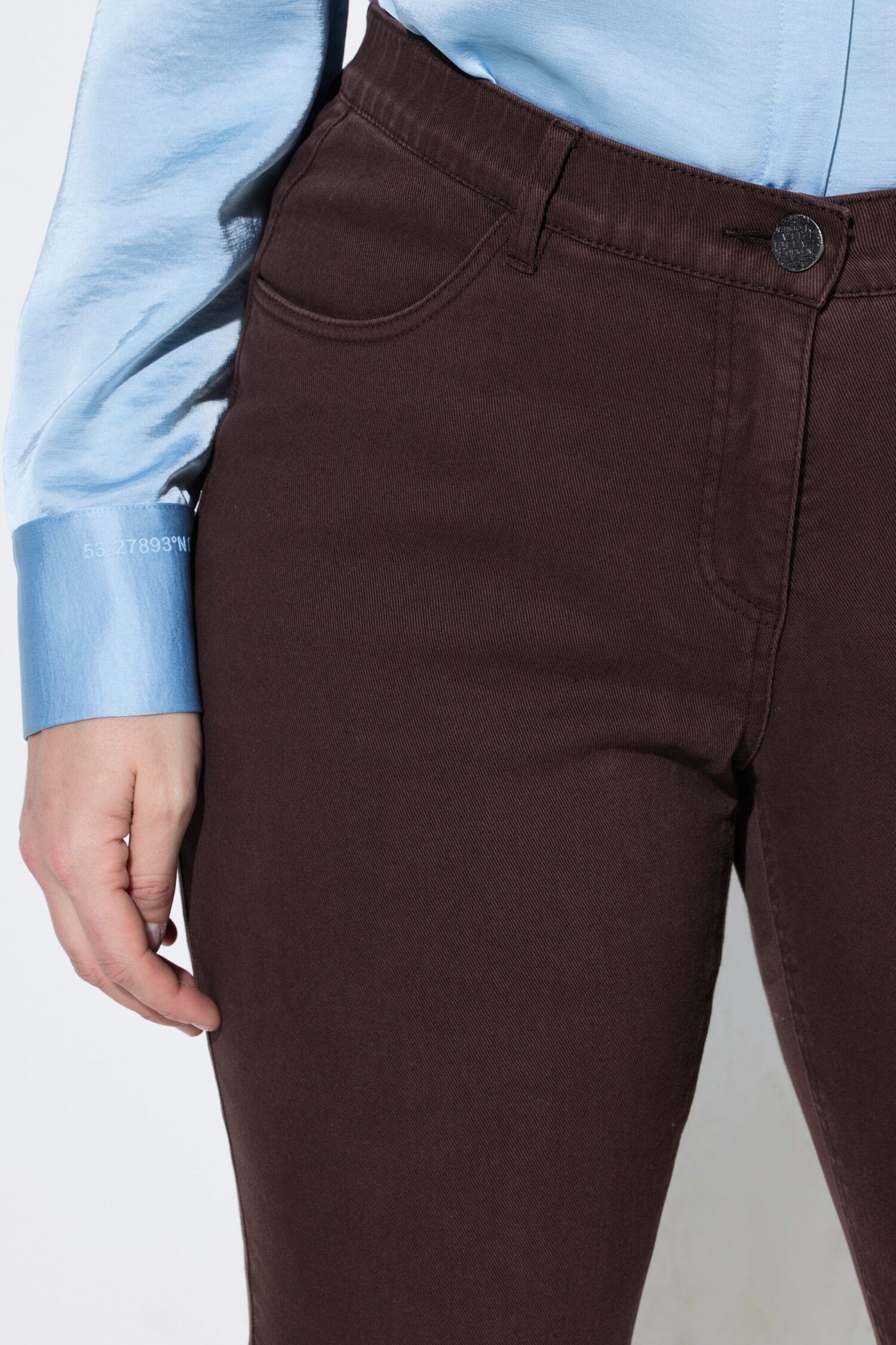 Τζιν παντελόνι Marie bootcut με τσέπες