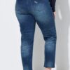 Τζιν παντελόνι ελαστικό με άνετη εφαρμογή mom fit