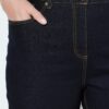 Τζιν παντελόνι mom fit, ελαστικό με 5 τσέπες