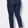 Τζιν παντελόνι mom fit ψηλόμεσο με washed effect