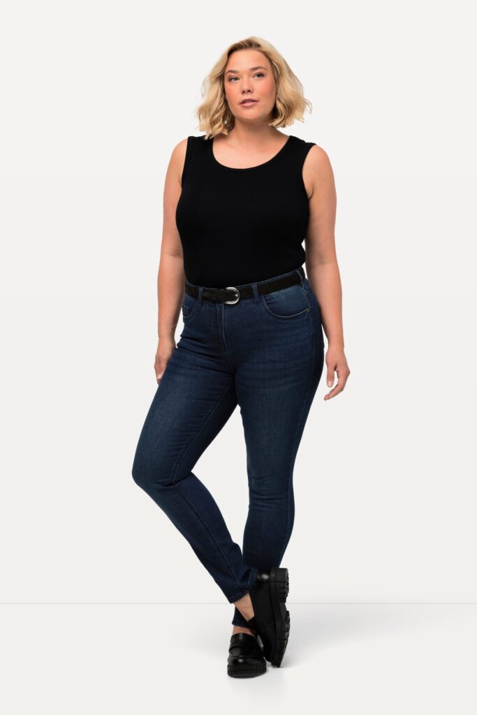 Τζιν παντελόνι skinny Sarah, ψηλόμεσο