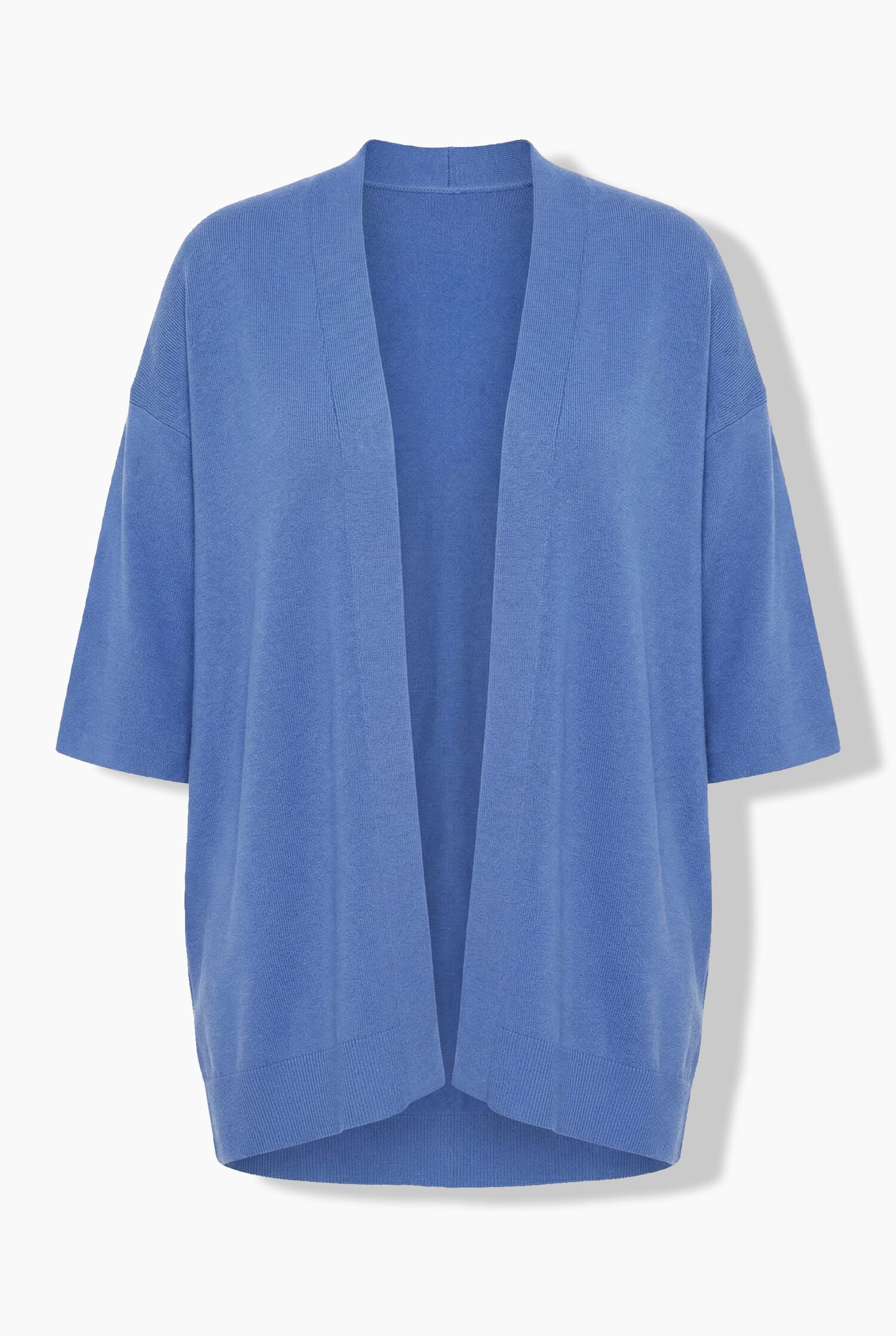 Ζακέτα ελαφρώς oversized, από απαλή, λεπτή πλέξη