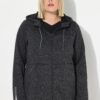 Ζακέτα fleece με κουκούλα