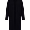 Ζακέτα oversized χωρίς κλείσιμο και μακριά μανίκια