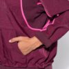 Ζακέτα oversized με όρθιο γιακά και μακριά μανίκια