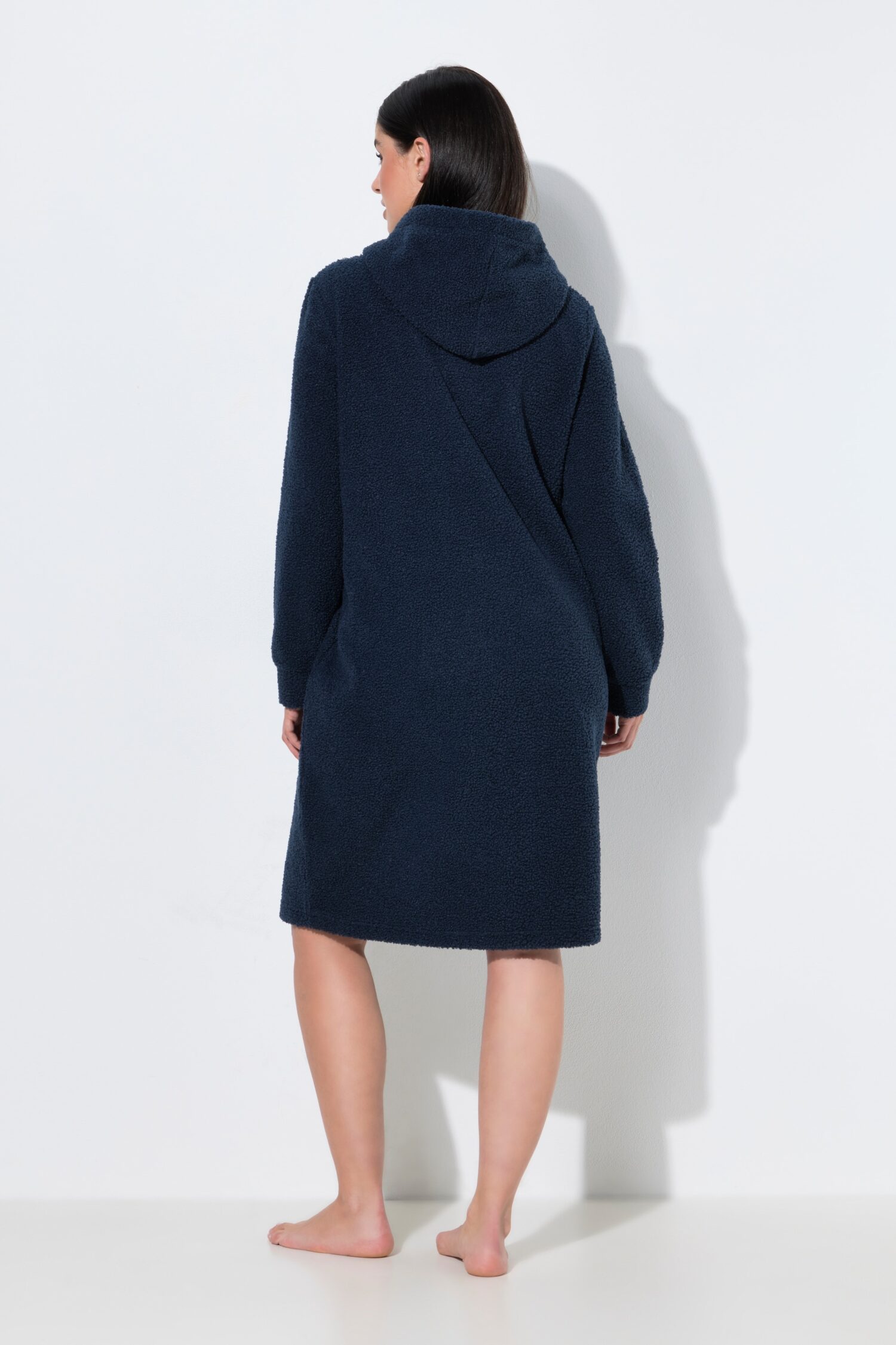 Φόρεμα loungewear oversized με κουκούλα