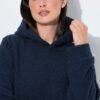 Φόρεμα loungewear oversized με κουκούλα